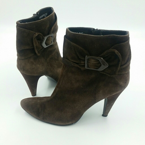 Rampage Shoes - RAMPAGE l Havanna Leather Booties